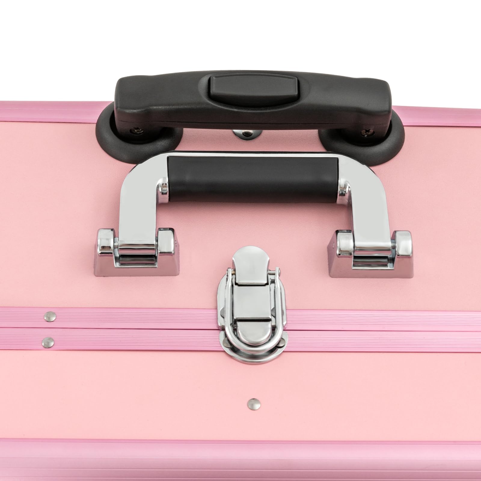 Kosmetikkoffer Makeup Koffer Trolley Beauty Case Schminkkoffer Friseurkoffer,Kosmetikkoffer Professionelle, Beauty Case Make-up Koffer für Reisen,Profi Schminkstation Abdeckplatte Und Leicht Zu Reini