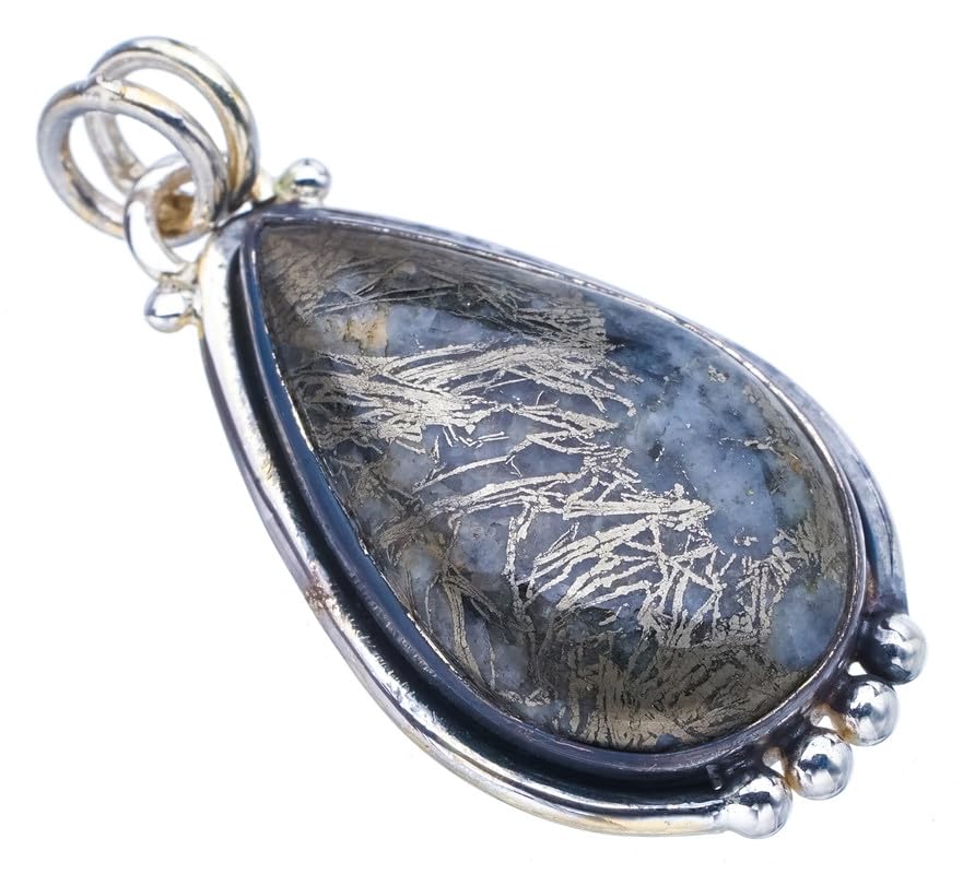 Pendentif Parmyorite Argent 925 StarGems F4295 pour Éviter les Bijoux Industriels