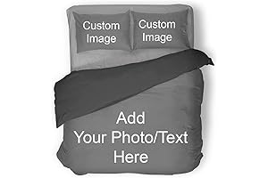 Personalized Custom Bedding: Photo & Text for a Unique Touch