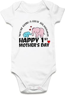 Newborn baby bodysuit listed for babies from 0 to 12 months