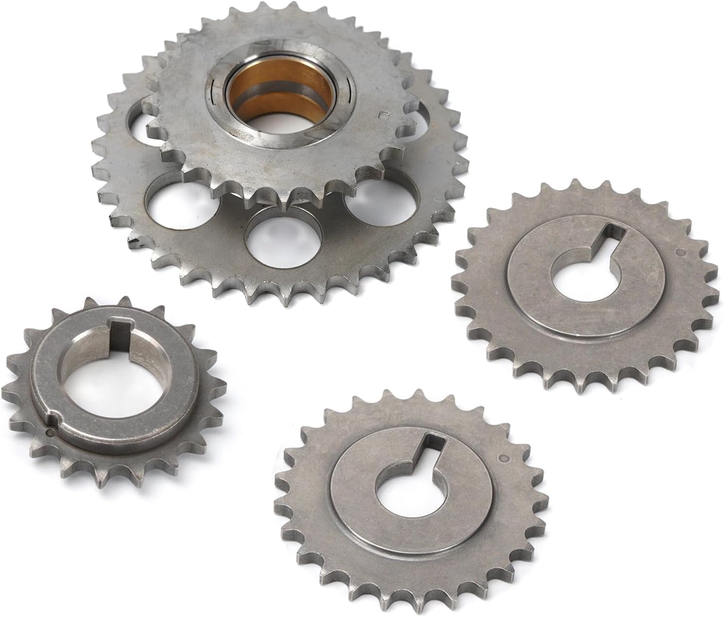 MOCA Engine Timing Chain Kit & Oil Pump Fit 1991-1999 for NISSAN Sentra 200SX NX 1.6L L4 DOHC 16V GA16DE Code # 9-4174S