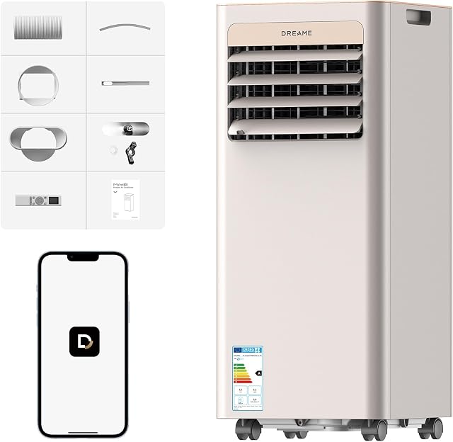 DREAME P-Wind10 Climatiseur mobile 3-en-1 9000 BTU
