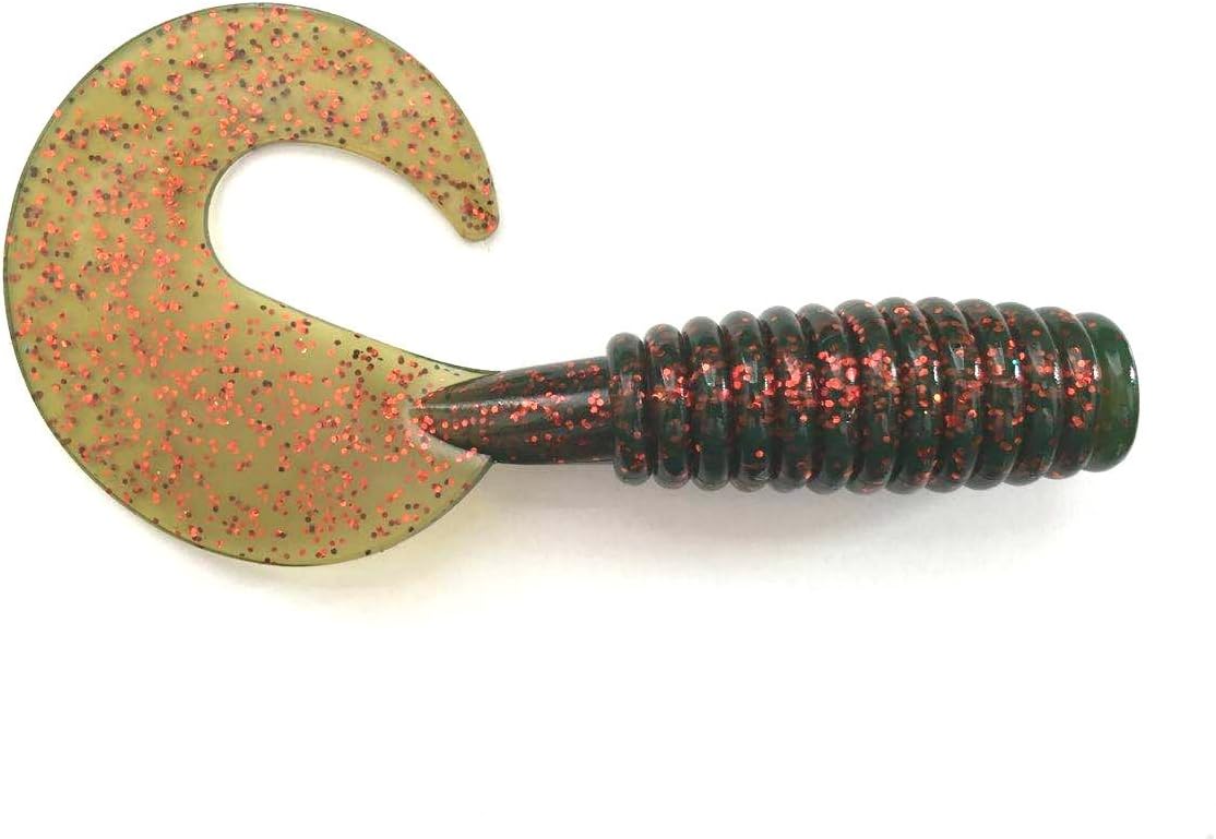 10" Big & N Grubs Motor Oil 1 Pack 2 Pieces/Pack Sports