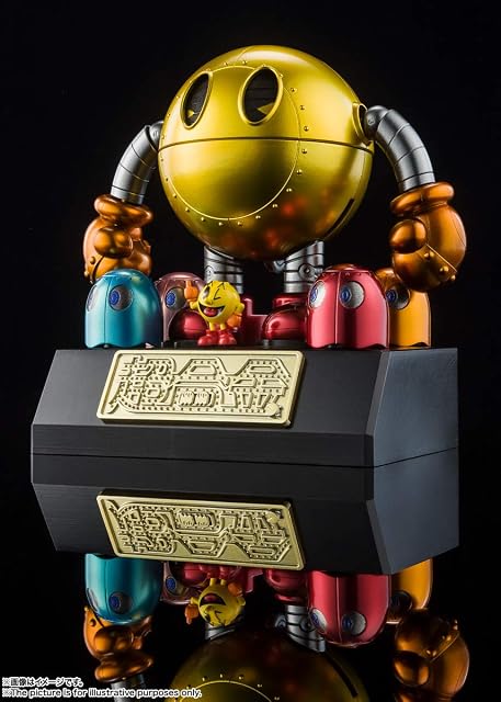 Foto 3 de 8 de BANDAI CO. LTD Pac-Man Figura 10.5 cm Pac-Man chogokin re-Run
