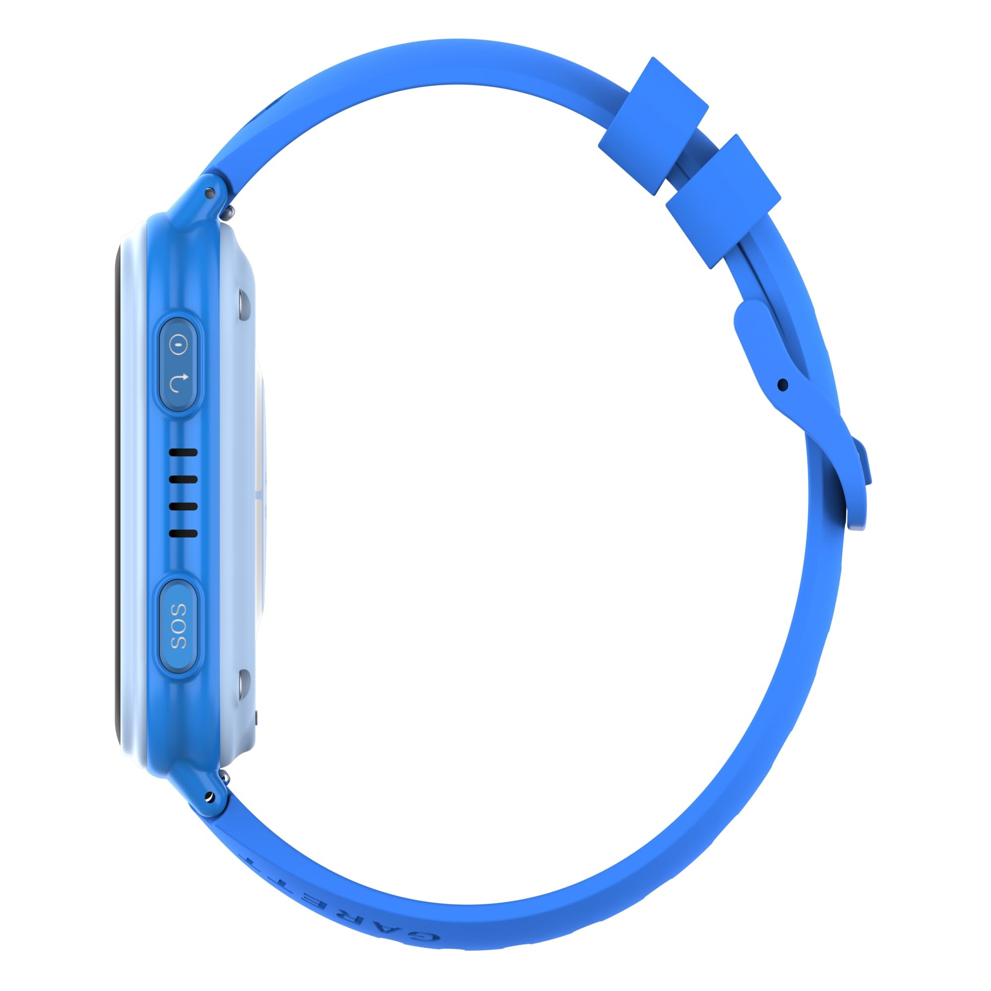 garett smartwatch dla dzieci dziewcząt chłopców – 1,78″ – 4G LTE Face Unlock – GPS rozmowy wideo SOS – Vibe niebieski
