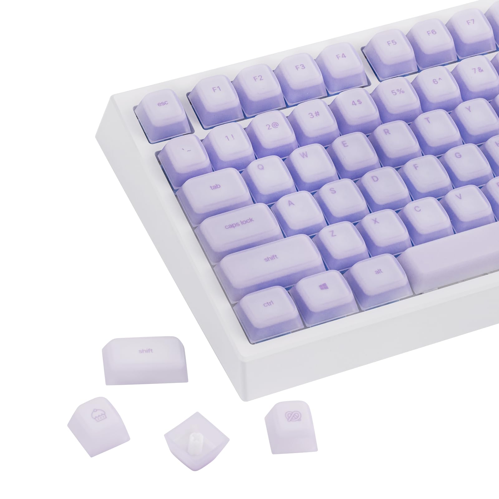 Amazon | EPOMAKER AegisSil キーキャップセット シリコン素材 Cherry