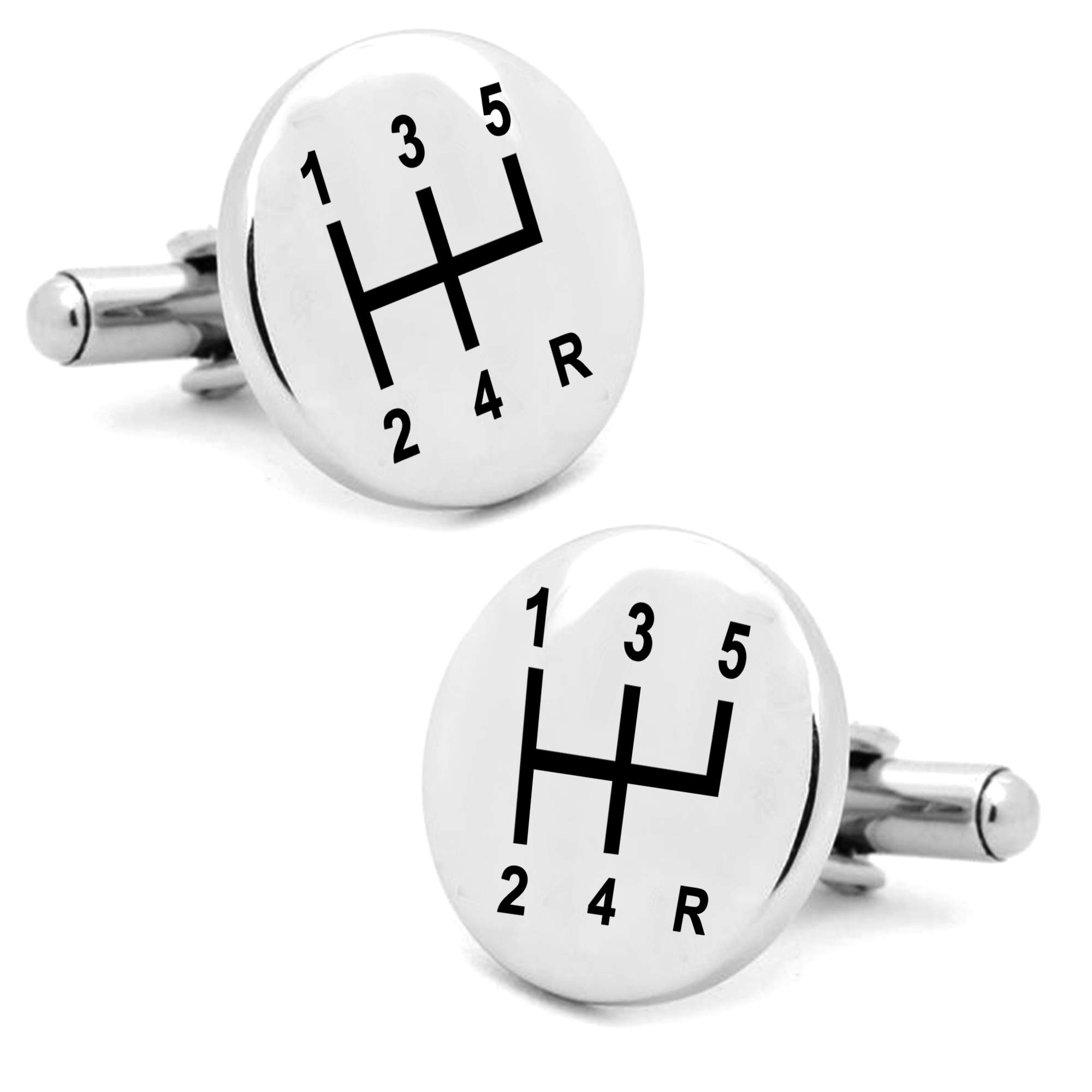 Amazon Brand - Nora Nico Mens Cufflinks Gear Shifter Design (B08XLHZ7Q2) Amazon Price History, Amazon Price Tracker