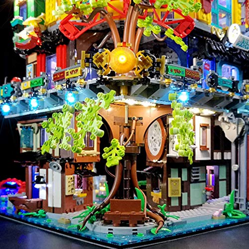 LED-Lichter-Set für LegoCity Gärten, Beleuchtungs-Kit kompatibel mit Lego 71741 (Lego Modell nicht im Lieferumfang… – Bild 4