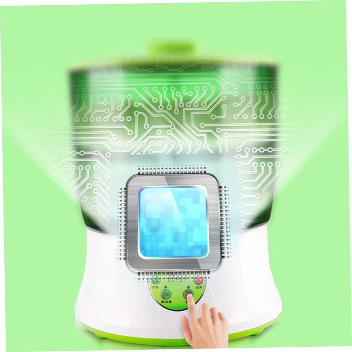 Generic Automated Sprout Grower Machine Microcomputer Controlled Double Layer Bean Sprouts System Energy Efficient