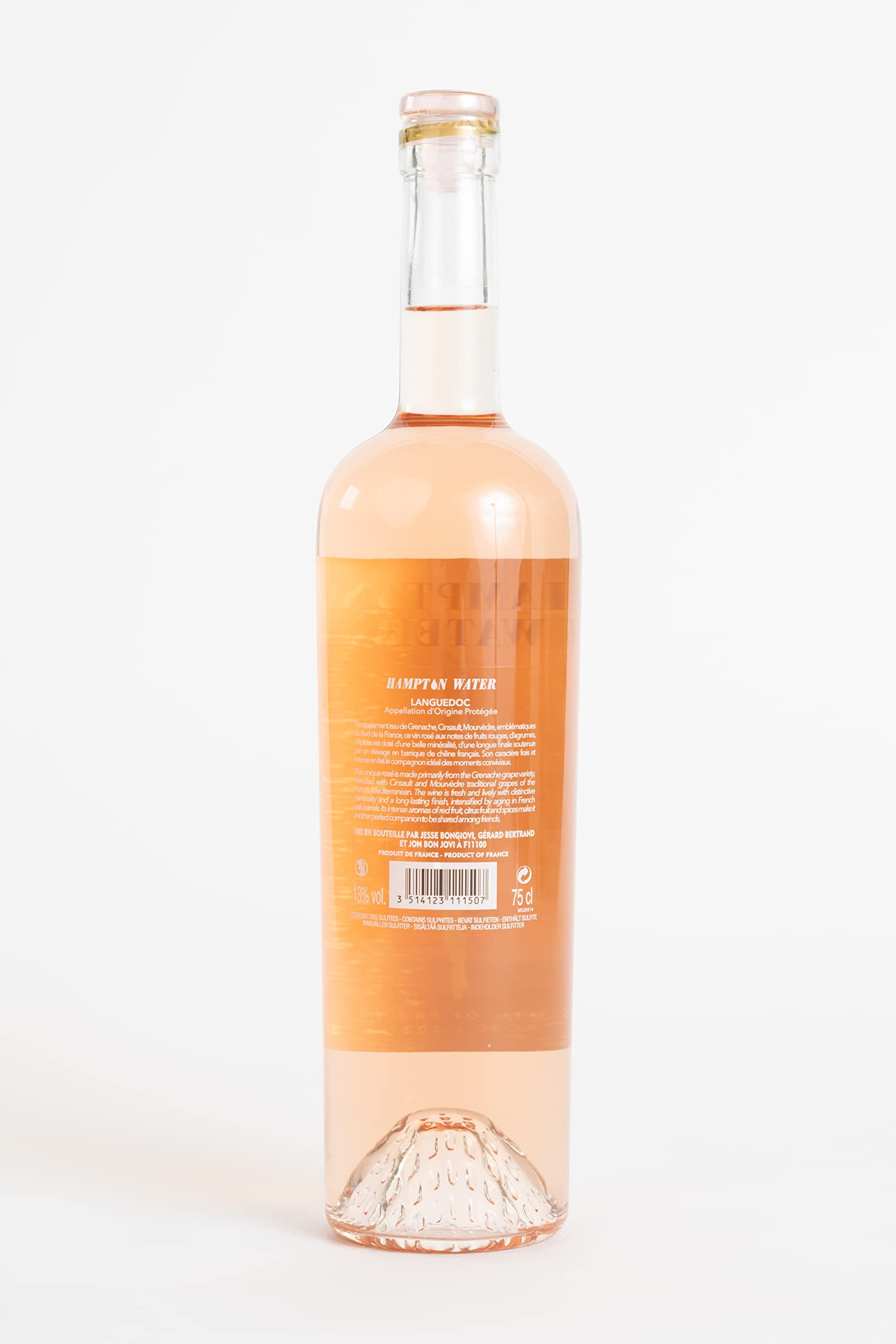 Gérard Bertrand Hampton Water Roséwein | Grenache/Cinsault/Mourvèdre/Syrah | AOP Languedoc Sec | (6 x 0.75 l)