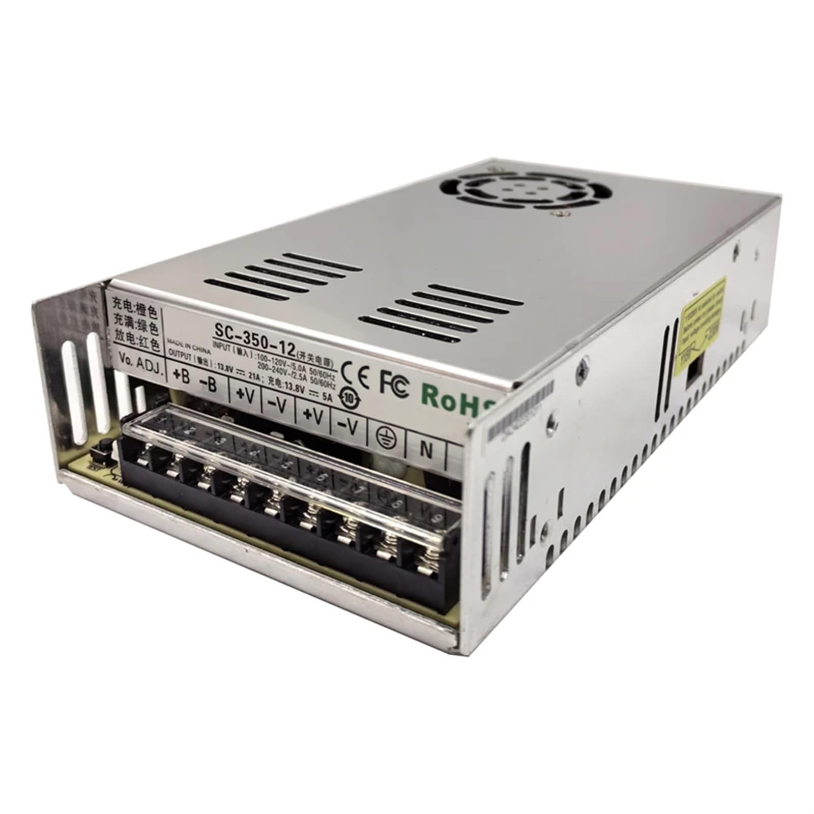 MGIMGFKZD 350W Charge LED power supply input 110/220VAC Output 12V/24VDC Switching power supply SC-350 for charge(24v-350w)