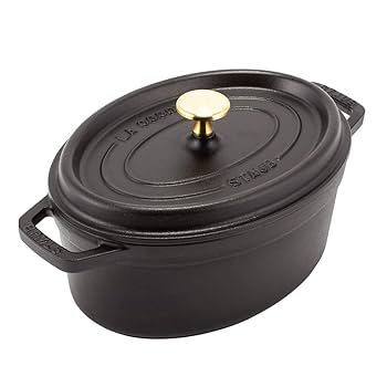 STAUB ココット オーバル　23cm ブラック Amazon｜[ ストウブ ] Staub オーバル ピコ ココットオーバル