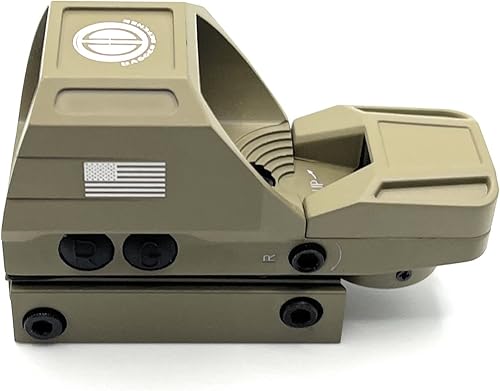 Miniatura 3 de Veteran Owned Company-DD119X - Bandera de batalla con punto rojo, mira reflejo, (no para montaje de pistola) mira refleja óptica de punto rojo