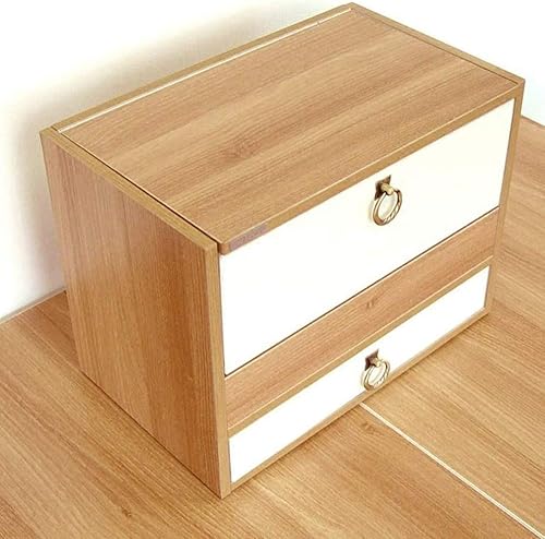 Miniatura 4 de WETYG Tatami - Mini tocador para ventana de bahía, pequeño apartamento, caja de cosméticos de madera, pequeño organizador portátil para maquillaje