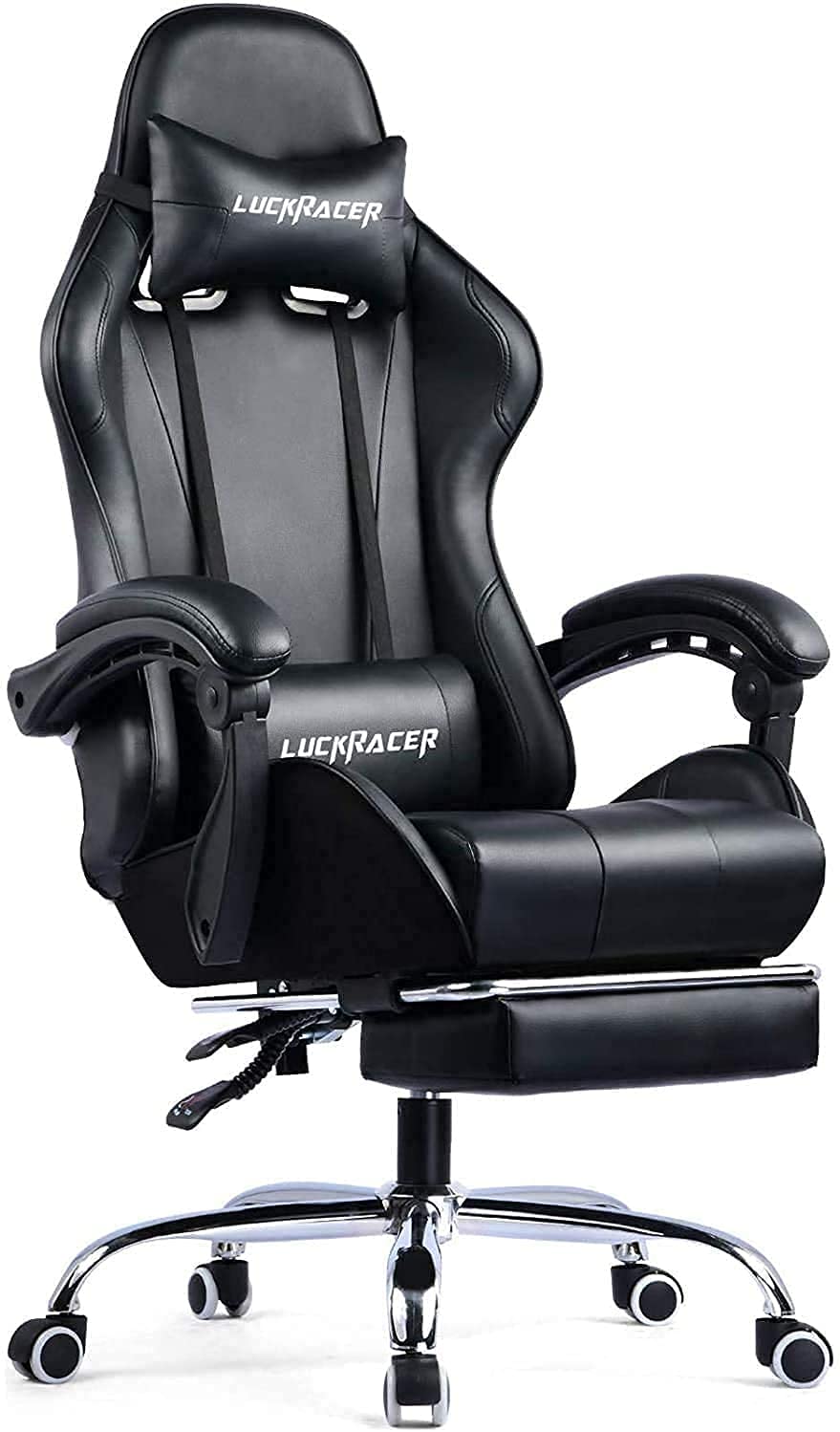 Amazon.co.jp: LUCKRACER ゲーミングチェア ゲーミングチェア 