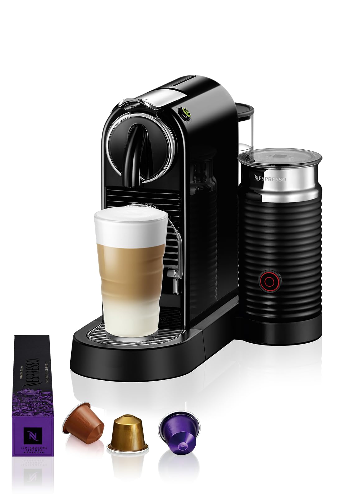 CitiZ&milk coffee machine by Nespresso, Limousine Black - UAE Version