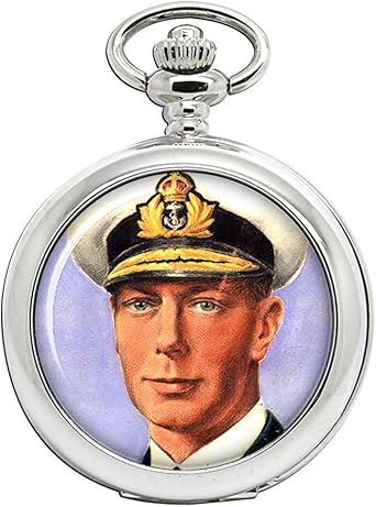 King George VI of Great Britain Full Hunter Pocket Watch