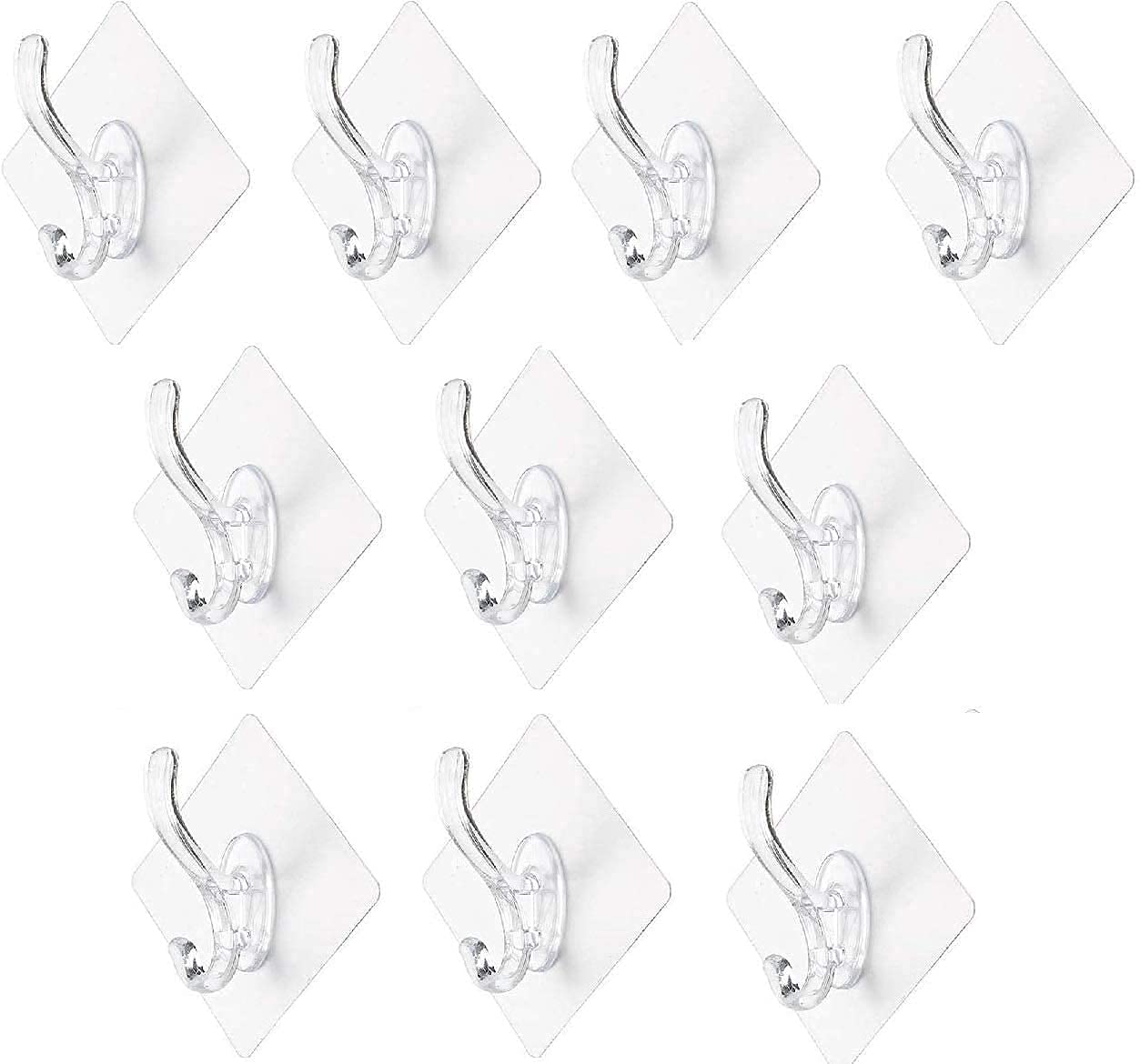 Cpixen Self Adhesive Heavy Duty Waterproof Transparent Sticky Wall