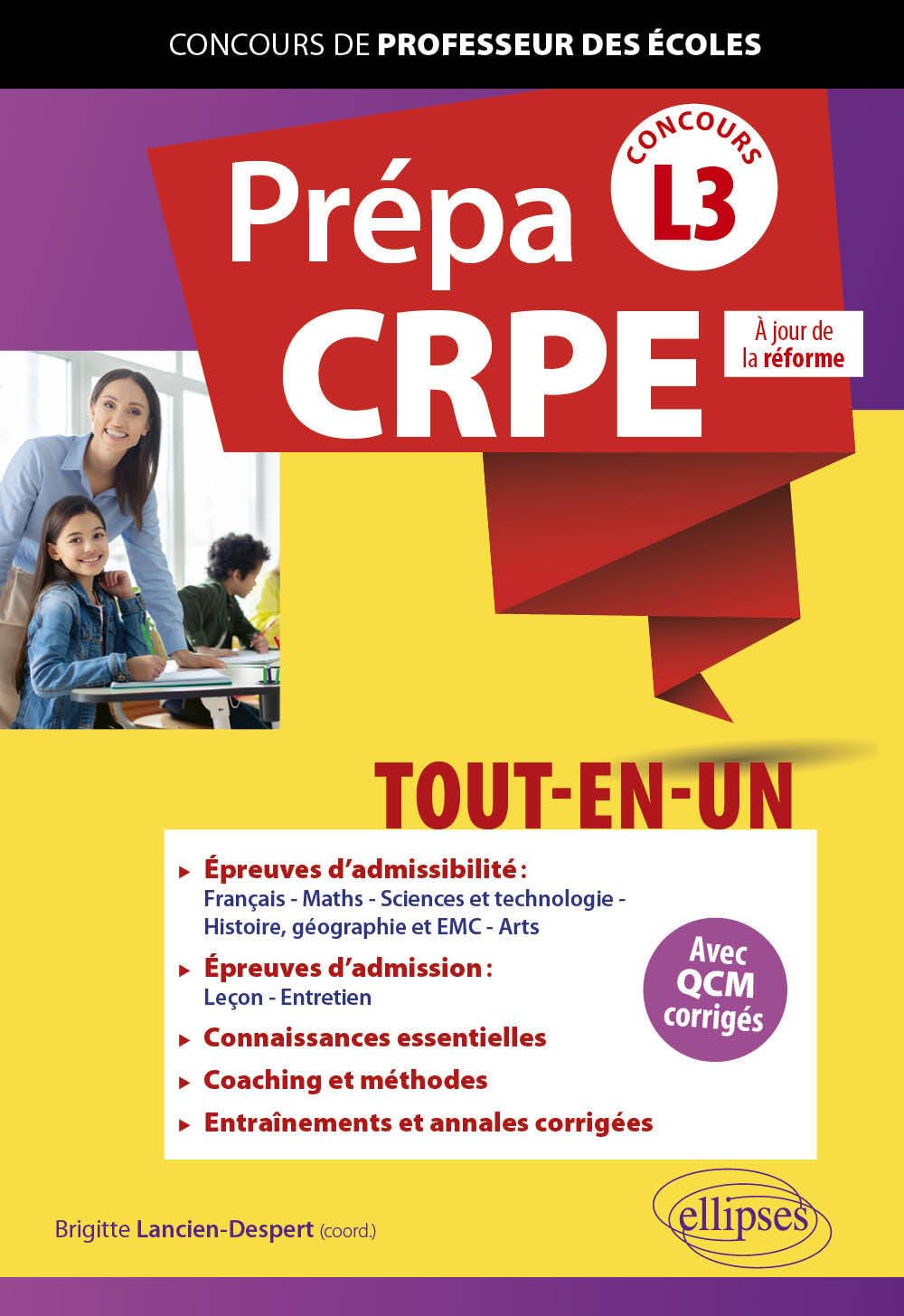 Prépa CRPE tout-en-un: Concours L3