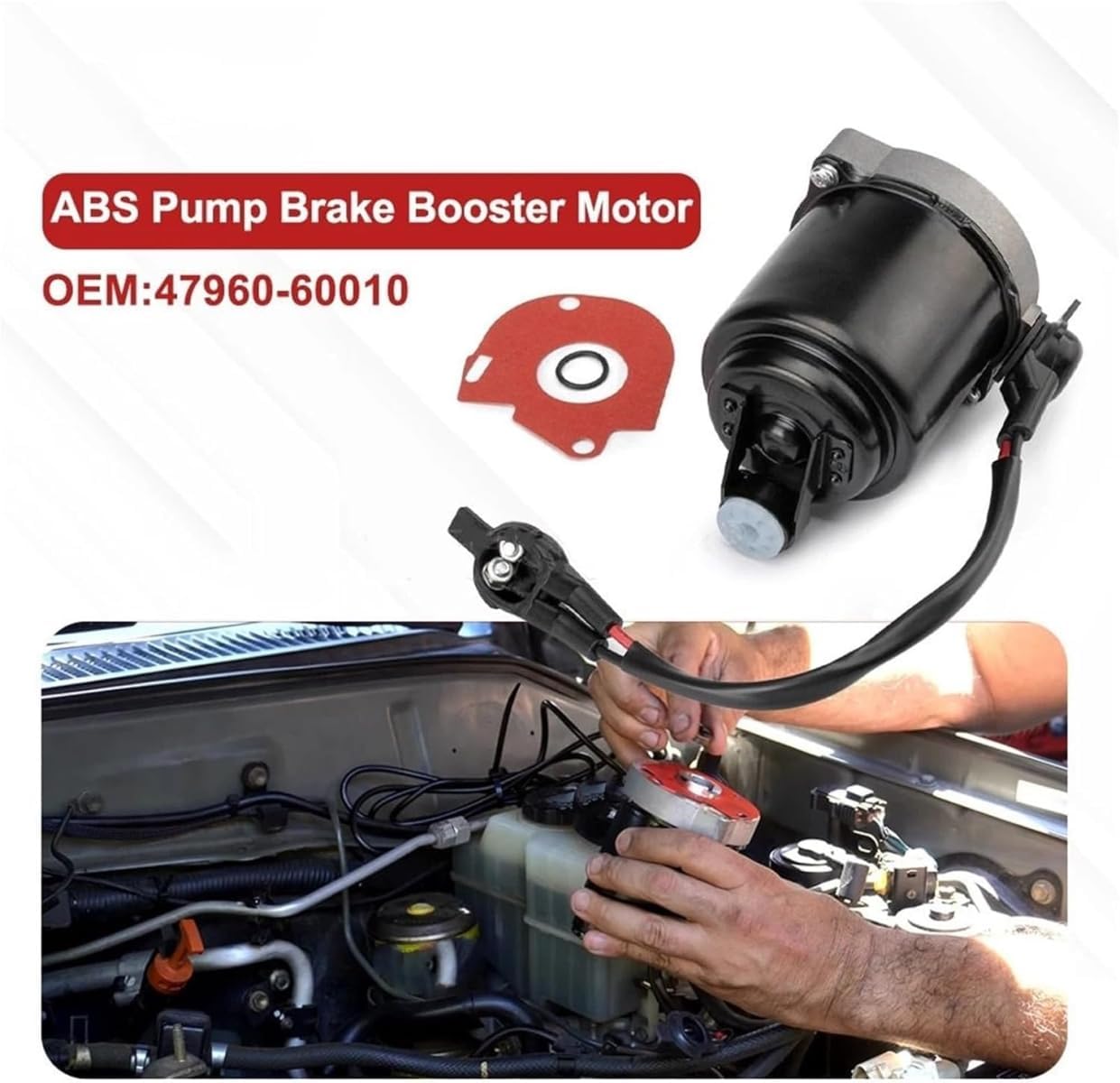 47960-60010 ABS Pump Brake Booster Pump Motor Fit For Lexus LX470 Fit For Toyota Land Cruiser Tundra Tacoma 4Runner Brake Booster ABS Pump