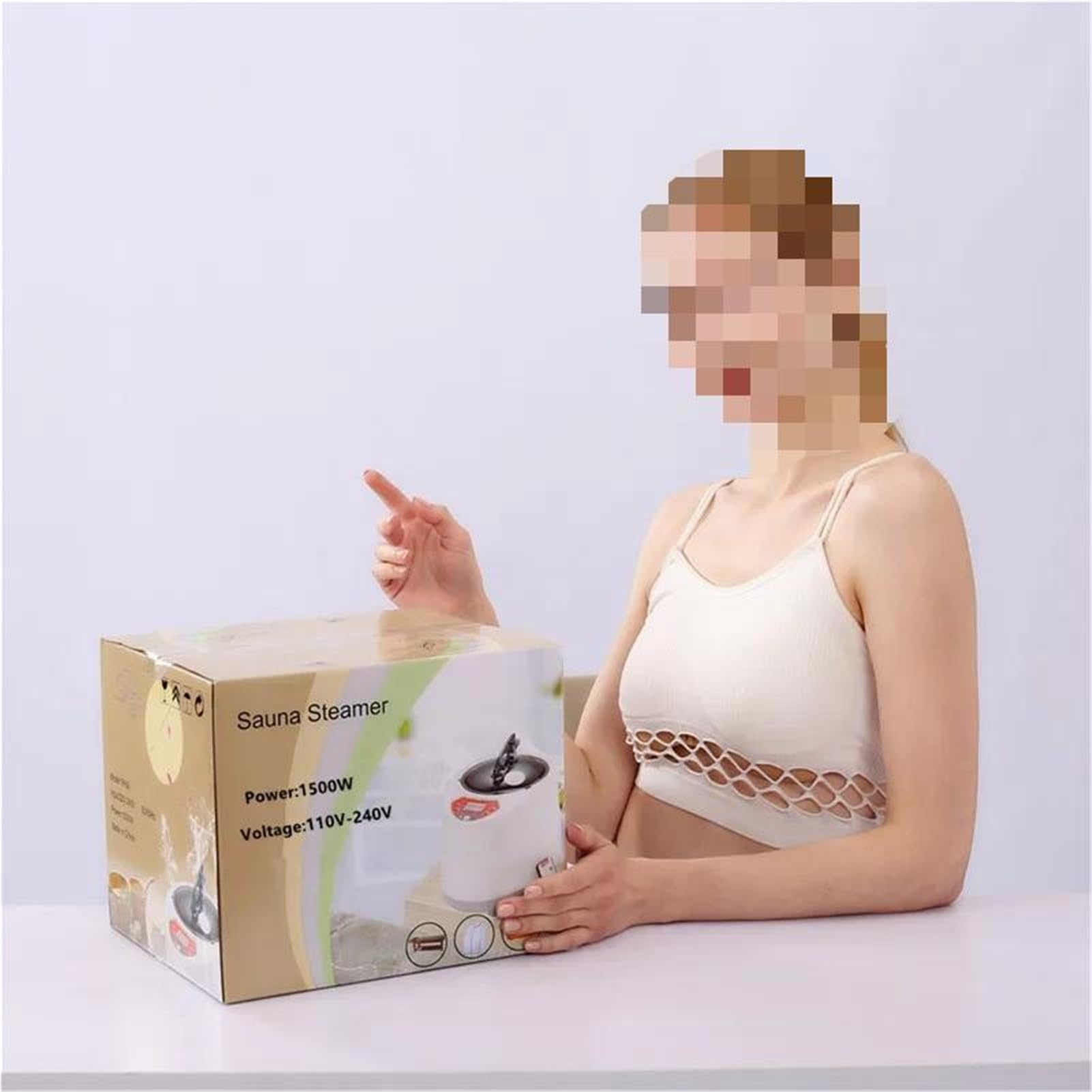 Generador de for sauna 3 l y 1500 W con control remoto (5 unidades) accesorios para saunas