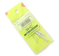 Vista 3 de NX Garden 2 juegos 3 unids/set ojo grande alambre de nylon agujas de tejer hilo agujas de coser