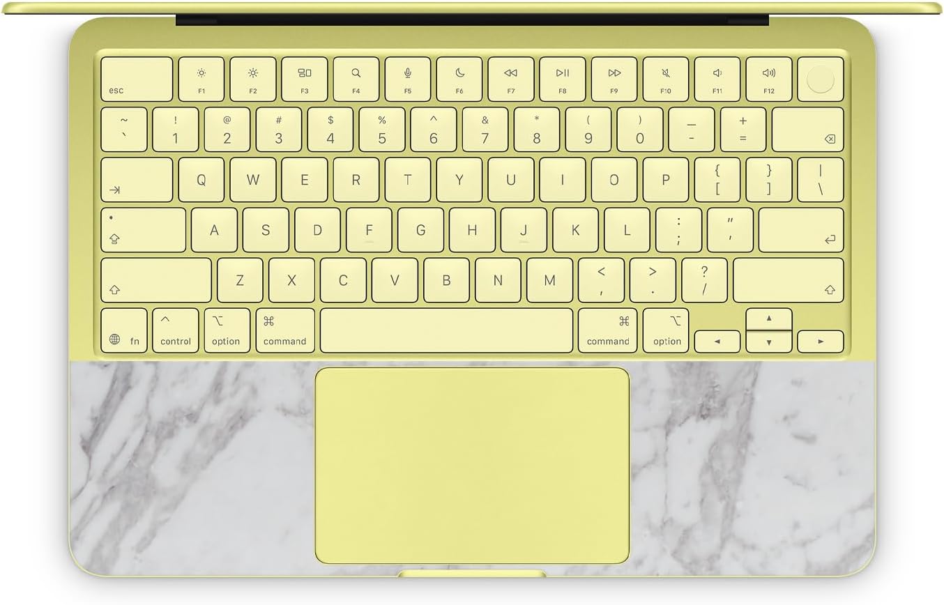 Laptop Skin Compatible with Apple MacBook Neo - Frost Marble - Premium 3M Vinyl Protective Wrap Decal Cover - Easy to Apply | Crafted in the USA by MightySkins