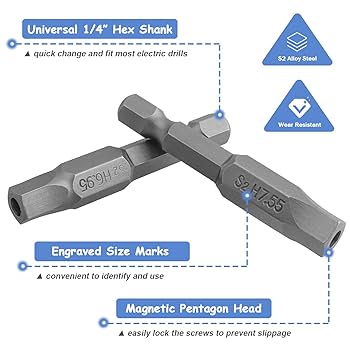 小物 foke Amazon.com: Mesee 10 Pieces Torx Star 5 Point Security