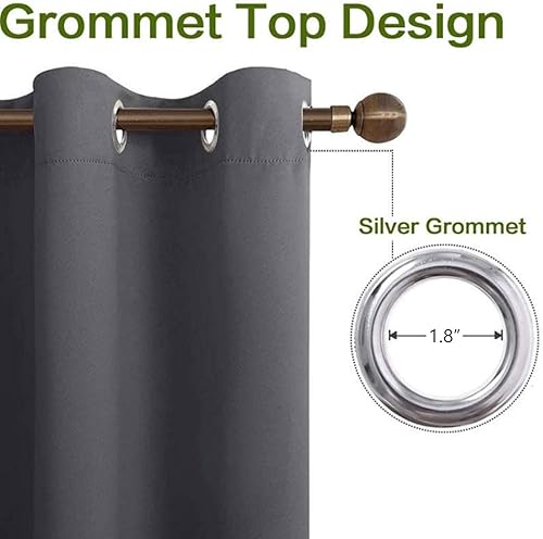 Miniatura 10 de Feelyou Cortina térmica para niños, dormitorio, tratamiento de ventanas, adolescentes, videojuegos, decoración del hogar, cortinas de ventana para