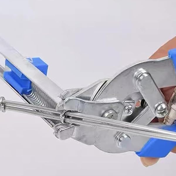 Wire Cage Clips - Tools Home Improvement | Multi-function Type M Ring Pliers | Hog Ring Plier Hand Tool Tools Accessory Tool For Poultry Home Animal Upholstery Bird Crafts Fencing Wire Construction - 4