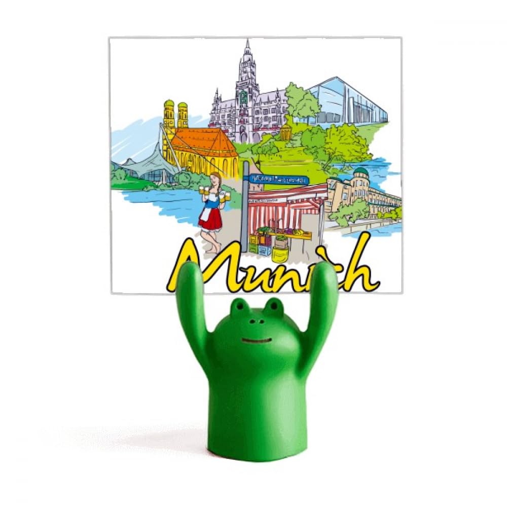 Grenouille de Munich support de mémo original pour décorer votre espace de travail - 4