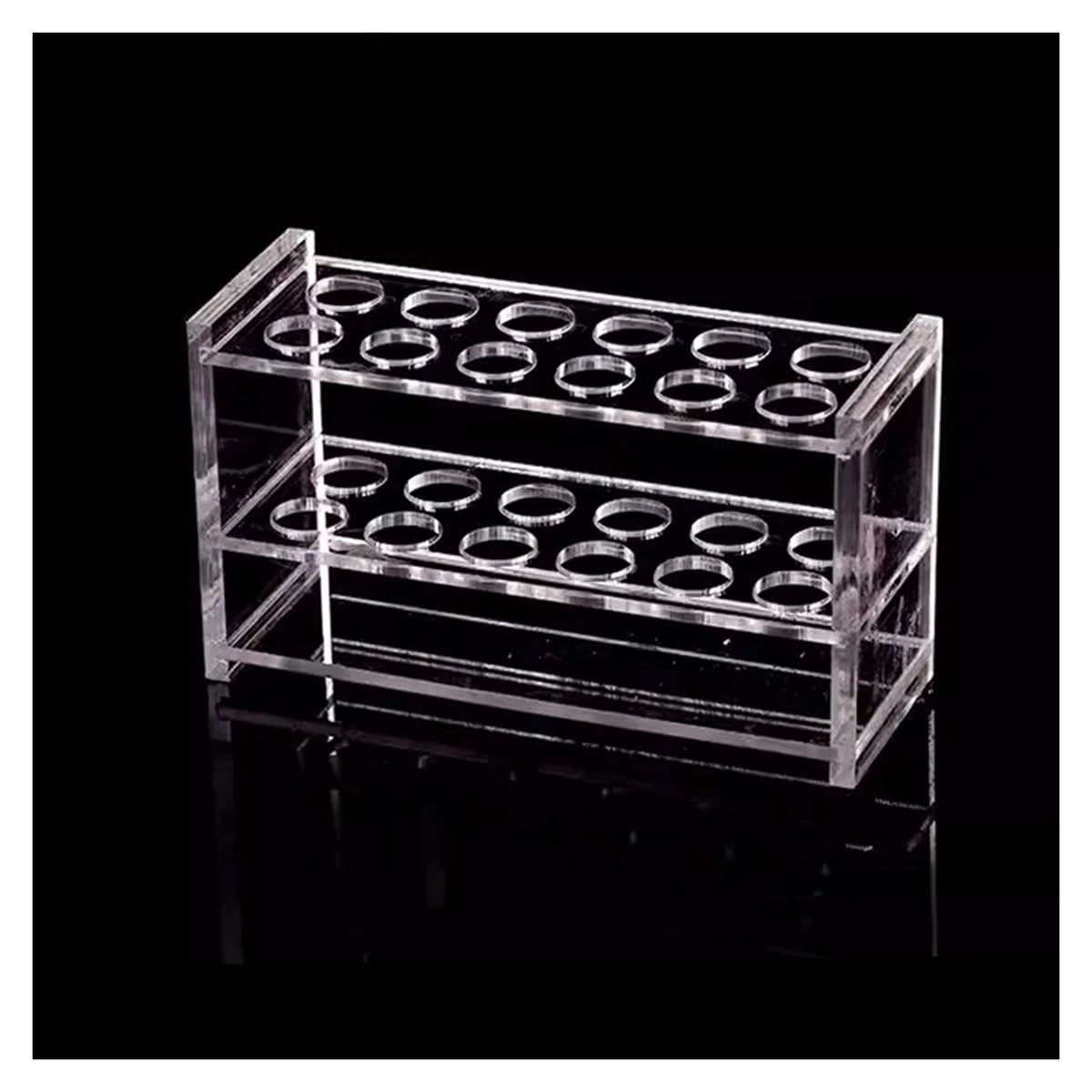 Laborausstattung und -bedarf 10 ml 25 50 100 Rohr Rack 6 Löcher 12 Labor Einzel/doppel Reihe