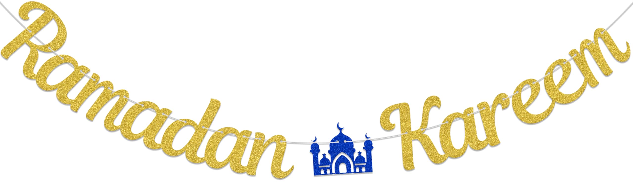 Celebration Banner for Ramadan Kareem Umrah Mubarak Decoration for Islamic Muslim Ramadan Kareem Banner