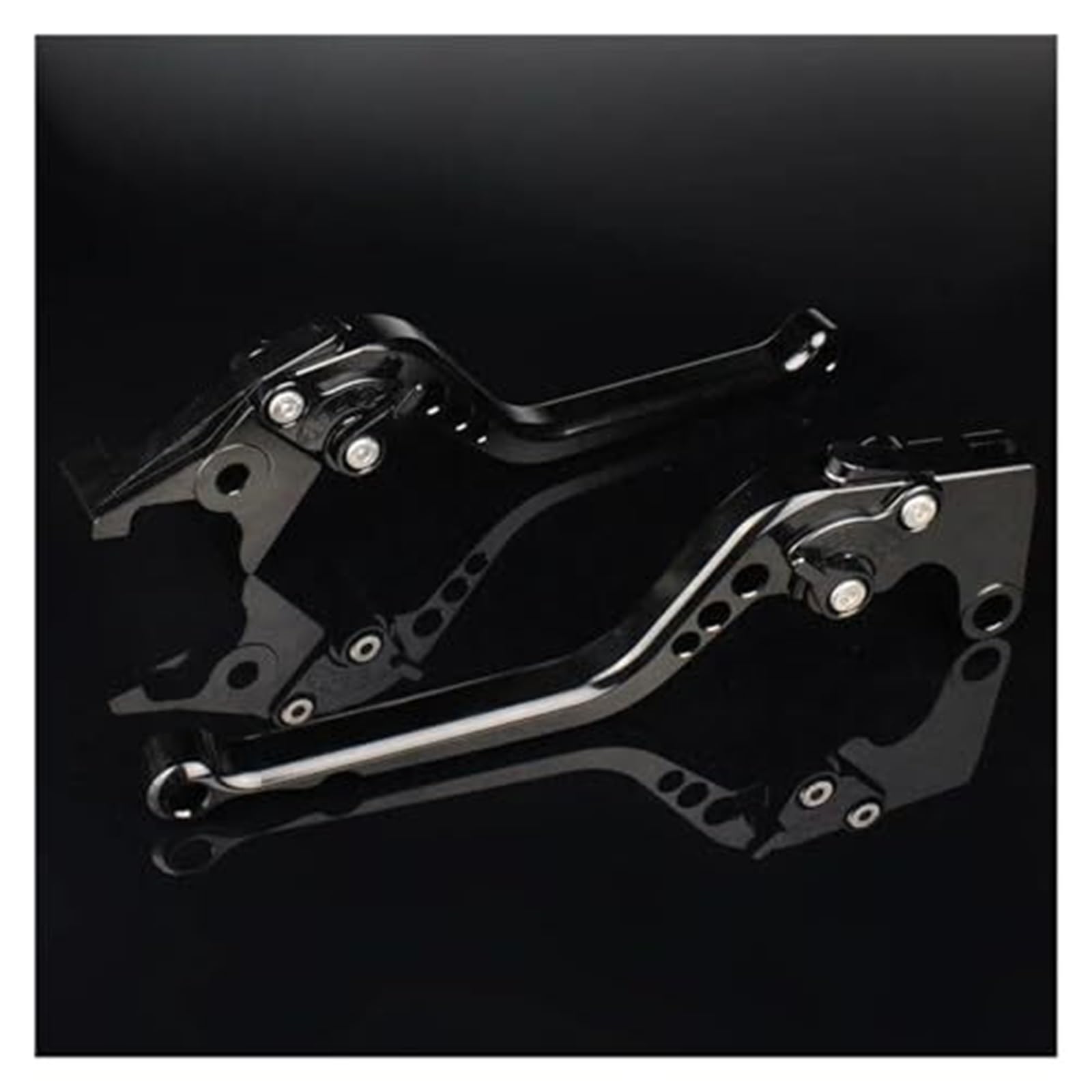 FLBZBLKASL Motorcycle Short Brake Clutch Levers Brake Clutch Handle for FB Mondial for Pagani 300 125 for HPS HPS125 HPS300 Motorcycle Accessories CNC Aluminum Adjustable Levers