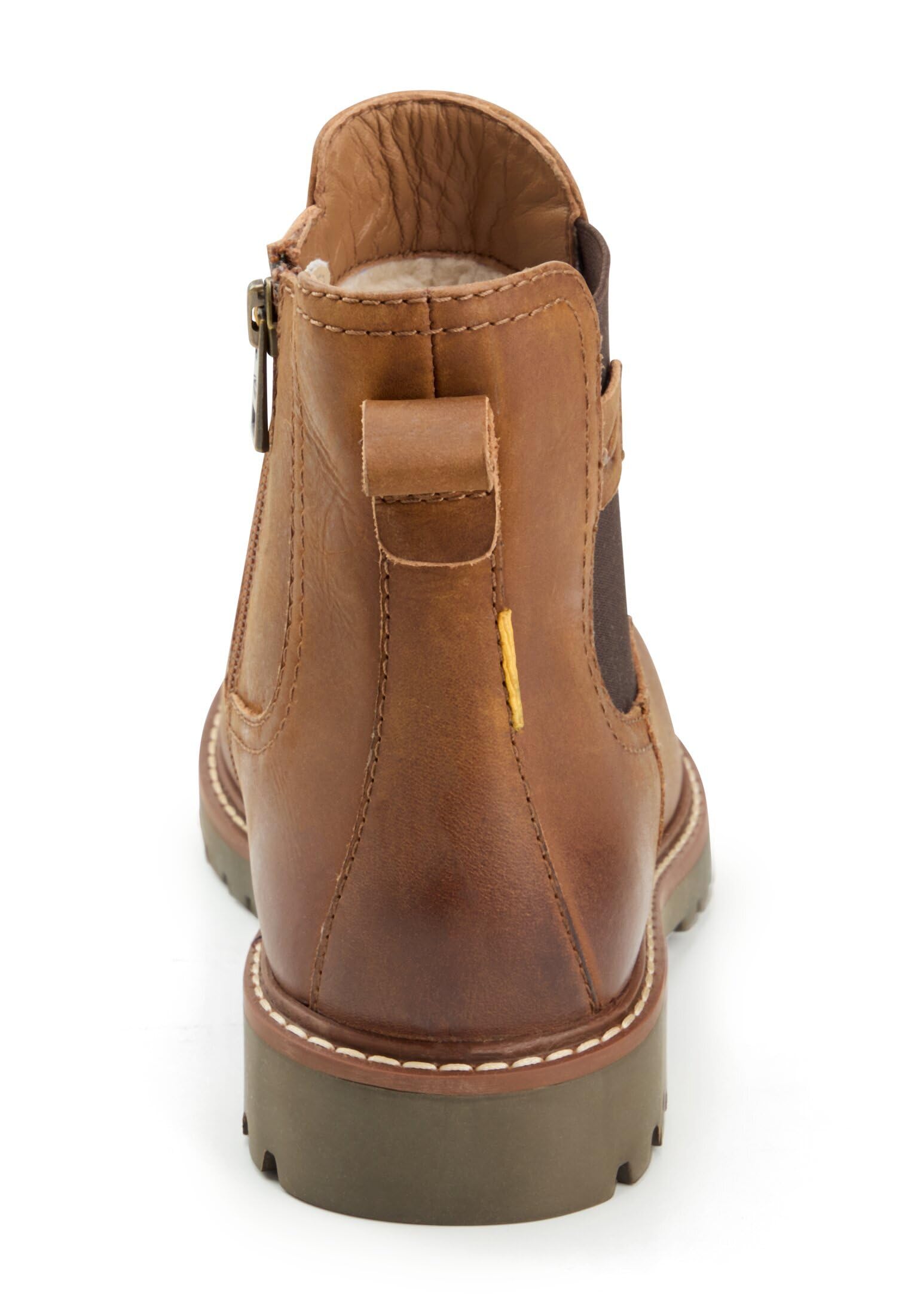 camel active Damen Chelsea Boot mit Reißverschluss