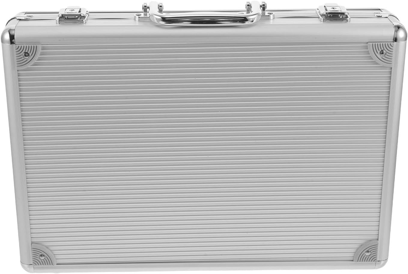 VICASKY 24 Slot Aluminum Alloy Watch Storage Organizer Case with Handle