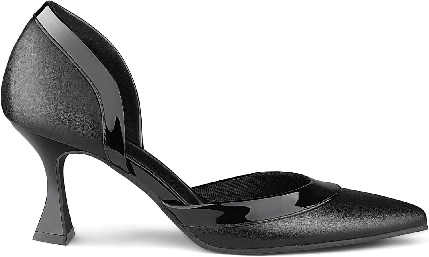 Kitten Heels for Women Closed Pointed Toe Women's Dress Shoes Comfortable Low Heels Party Wedding Work Pumps - Image 4