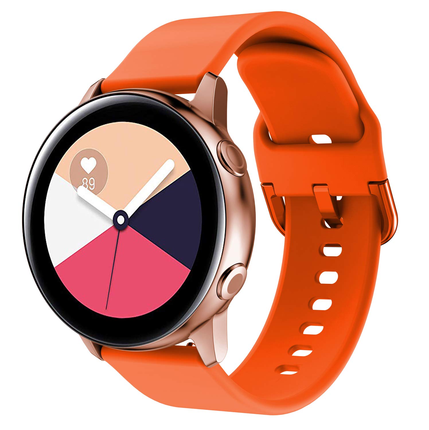 Shieranlee 20mm Watch Straps Quick Release Strap Compatible with Garmin Vivoactive 3 Music/Vivoactive 3/Venu/Vivomove HR/Luxe/Style/Forerunner 245/645 Music