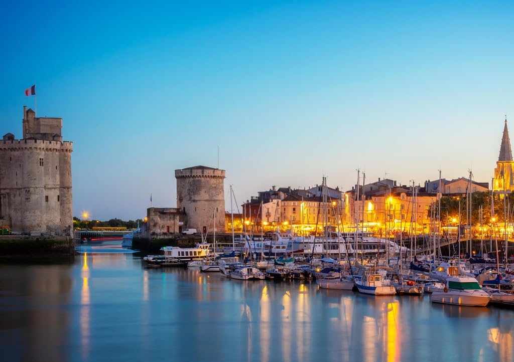 La Rochelle Puzzle – 1000 Teile Mit Detailreicher Hafenansicht