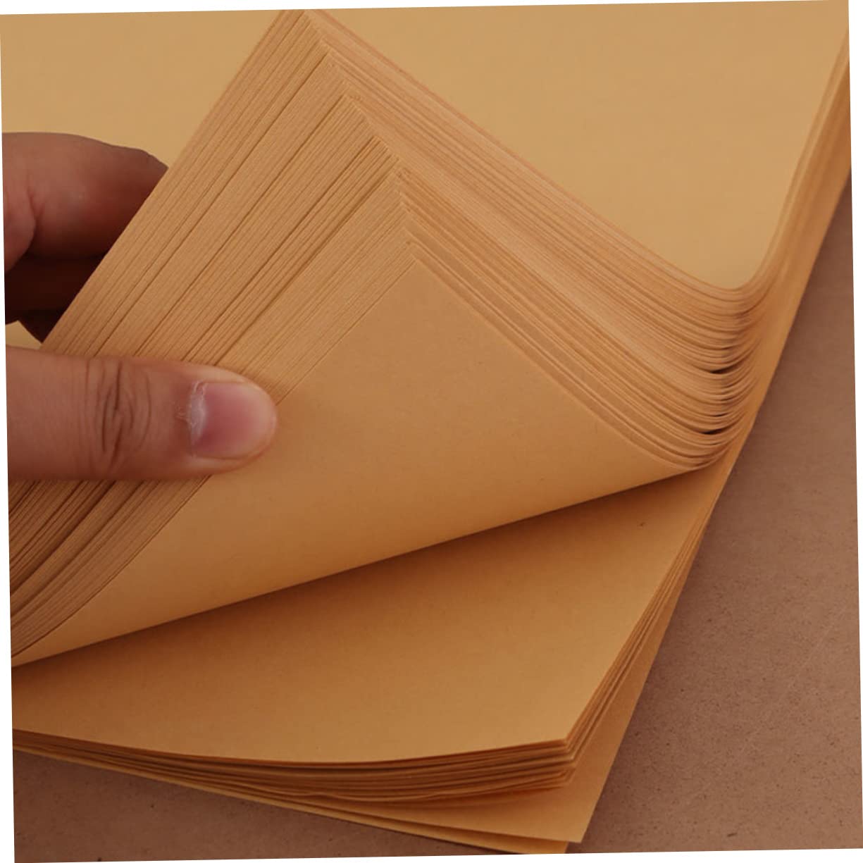 PRETYZOOM Papel para Envolver Alimentos Papel Encerado 70g 29x29 Cm Resistente para Envolver Sándwiches y Queso Uso Alimenticio Desechable 300 Hojas
