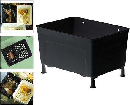 Turtle Breeding Enclosure - Secure Habitat Container for Reptiles, Black