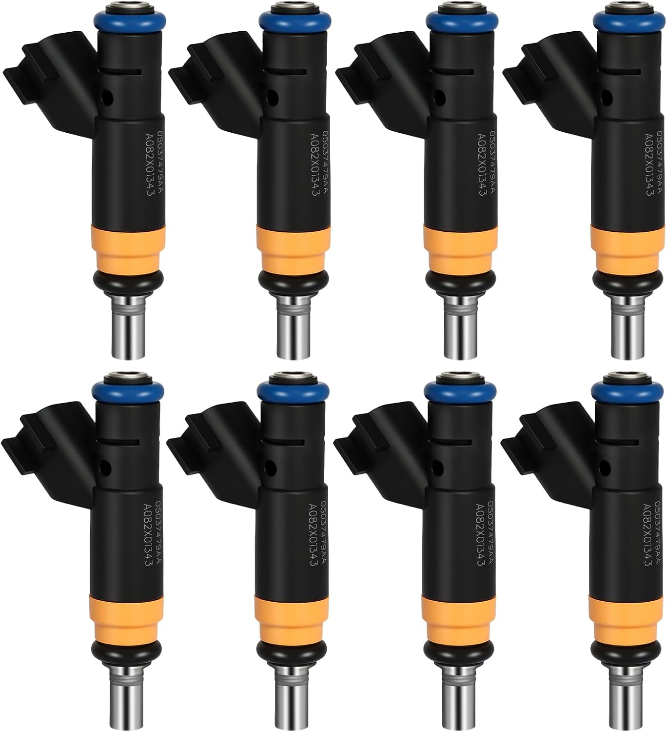 2005-2019 Fuel Injector Fit for Dodge Charger/Durango 09-19, for RAM 1500 2500 3500 11-18, for Chrysler 300 05-18, for Jeep Commander 09-10, Grand Cherokee 06-10, 5.7L 6.1L, Replace 05037479AA