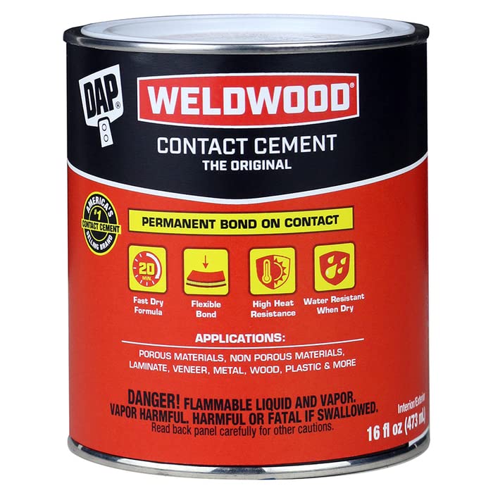 60-Pack of 1 pt Dap 00271 Weldwood Contact Cement