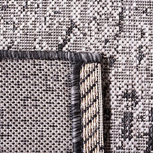 Tapete SAFAVIEH 8x10 Pulgadas Beige y Negro miniatura 6