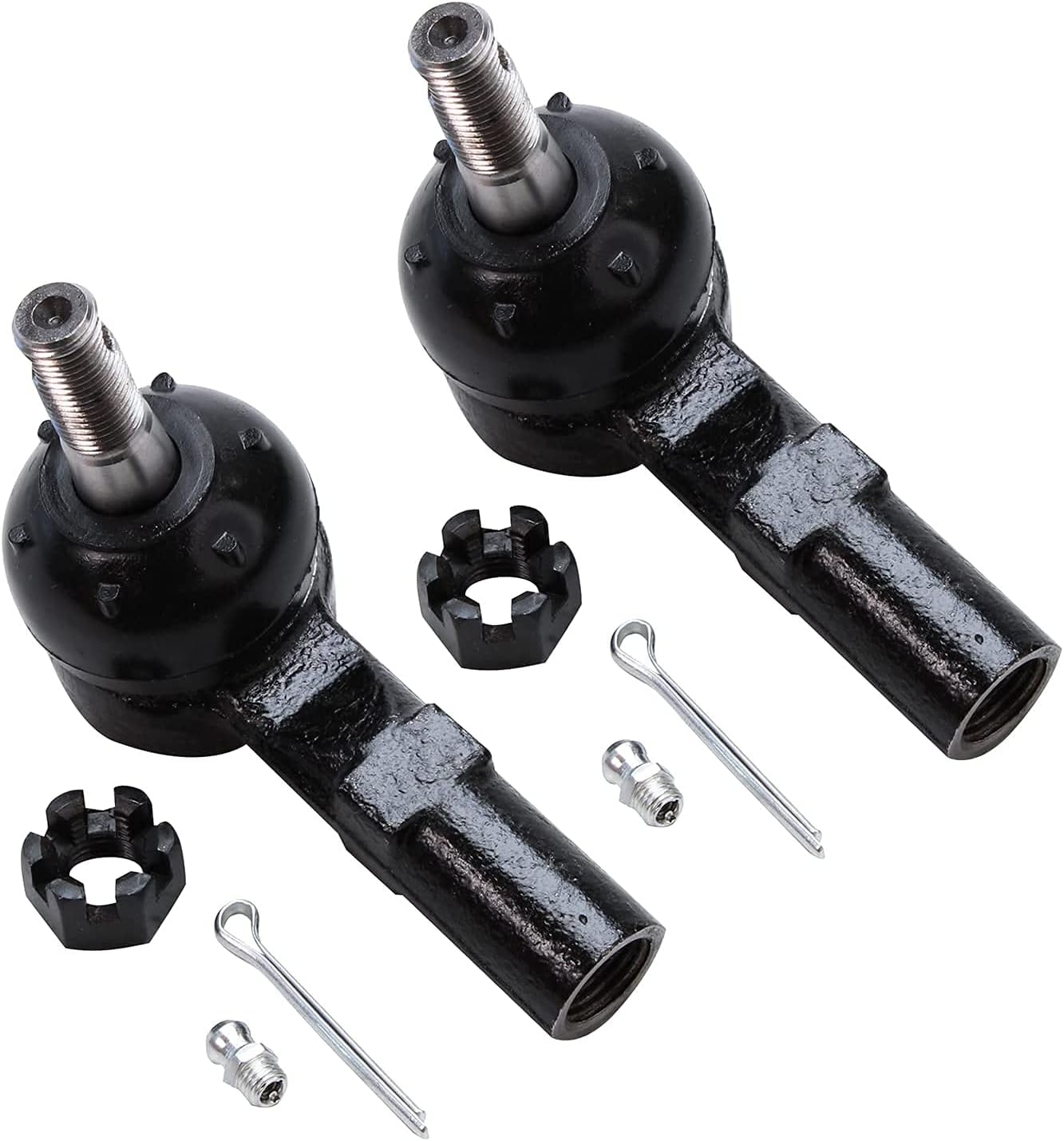 Detroit Axle - FWD Front Suspension Kit for 1999-2003 Lexus RX300 4 Inner & Outer Tie Rod End Links 2 Lower Ball Joints 2 Rear Sway Bar End Links 2 Boots 2000 2001 2002 Replacement - 10pc Set