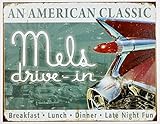 Mels Diner Classic Metal Tin Sign 16