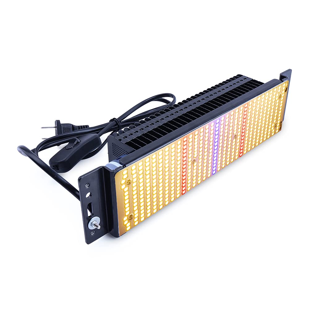 Grow Light, Luz Led de cultivo de espectro completo, lámpara de cultivo blanca cálida for plantas de interior, floración vetal de invernadero hidropónico, 300W, 200W, 150W(300W)