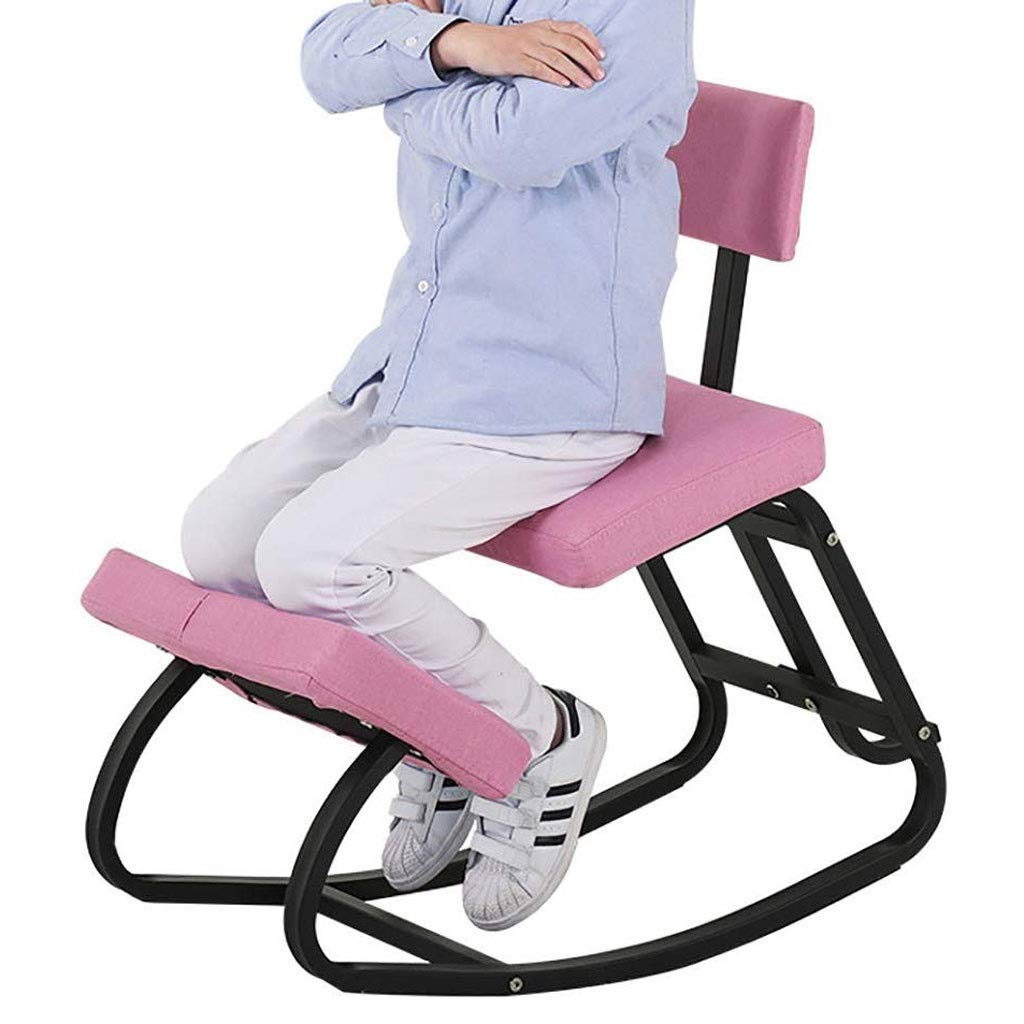 Buy YIGEYI Knee Massage Chair Pink Ergonomic Kneeling Chair
