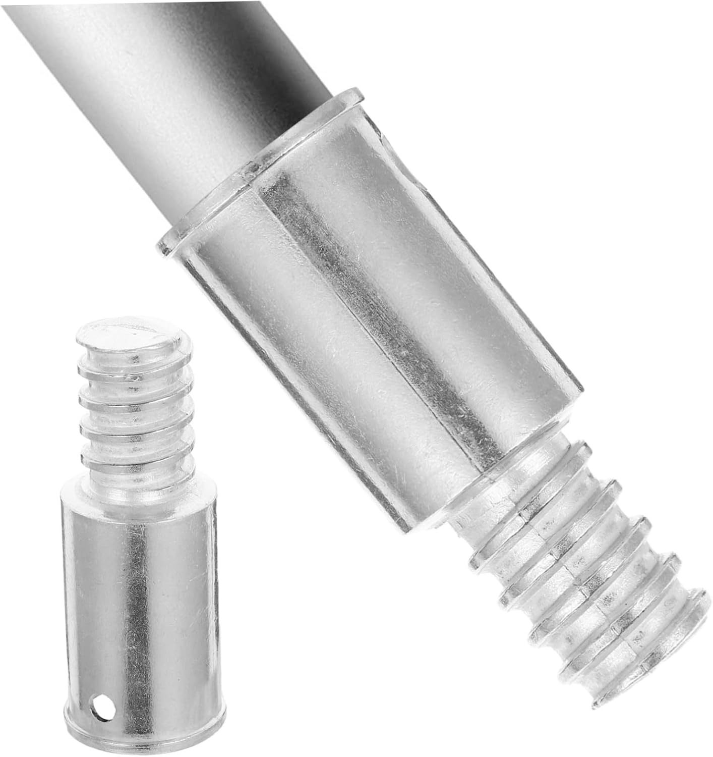 8pcs Threaded Tips Broom Handle Extension Pole Adapter for Mop Accessory