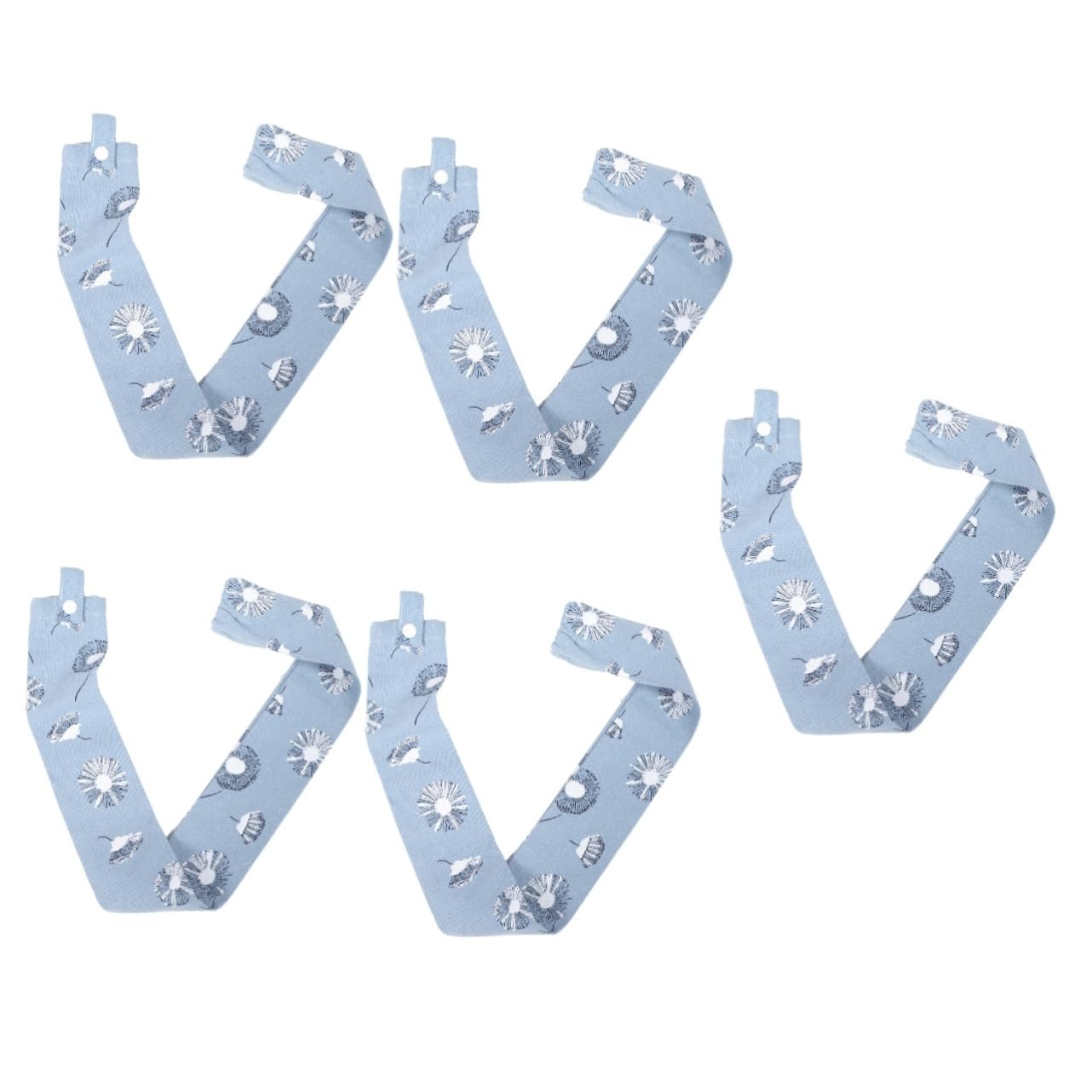 Ciieeo 5 Piezas Cubiertas de Estetoscopio de Algodón para Médicos y Enfermeras Accesorios para Hospital Protección y Limpieza Compatible con Estetoscopios de Campana Desmontable